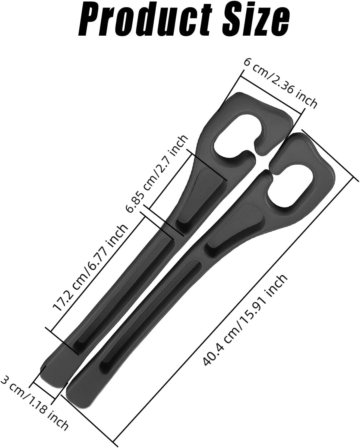 Car Seat Gap Filler, 2 Pack Car Seat Gap Filler Organizer, Anti-Drop Side Console Storage Pocket with Storage Slot, Universal for Auto SUV Truck Interior Accessories, Black