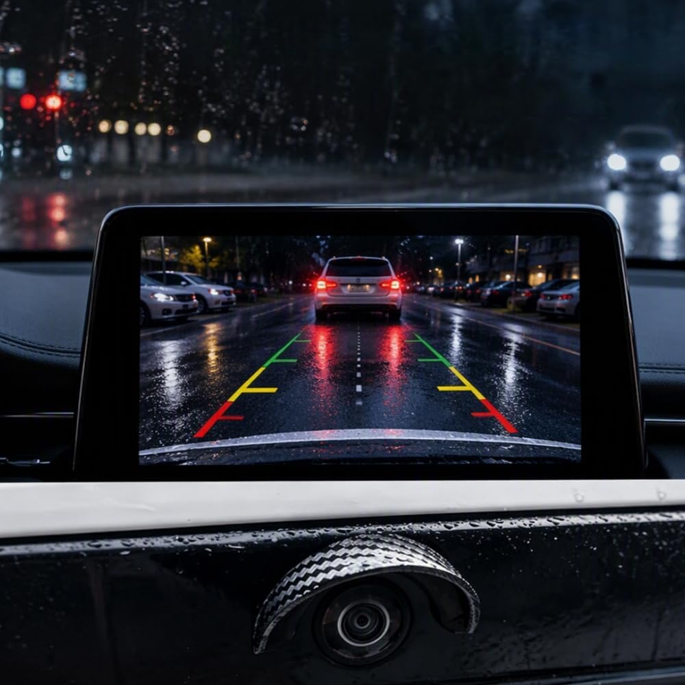2026 New Waterproof Rear View Camera Rain Shield Cover, 8pcs