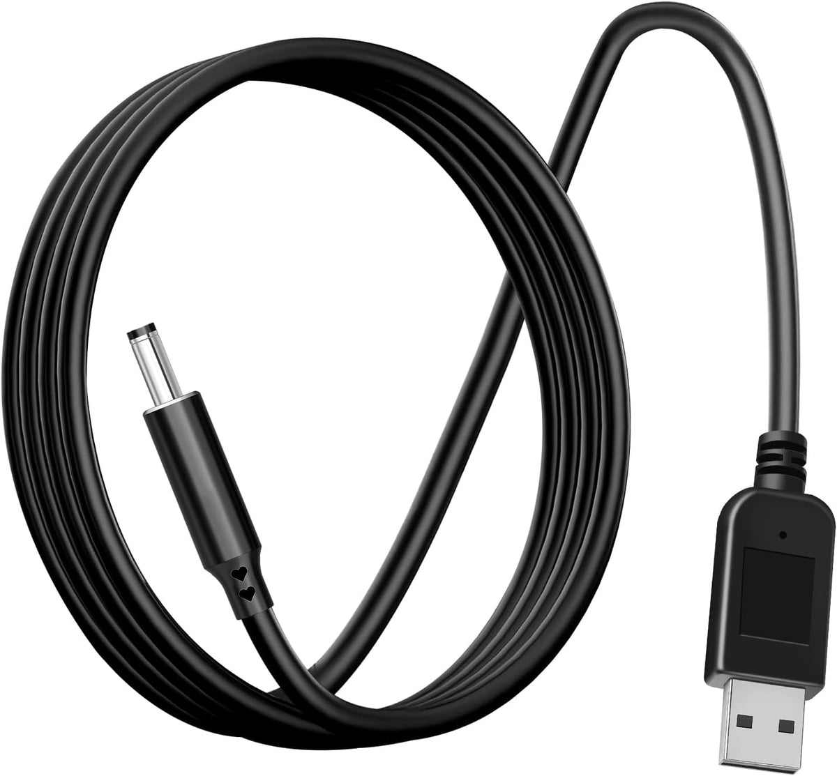 Baby car camera USB plug power adapter, 5V to 12V power cord adapte