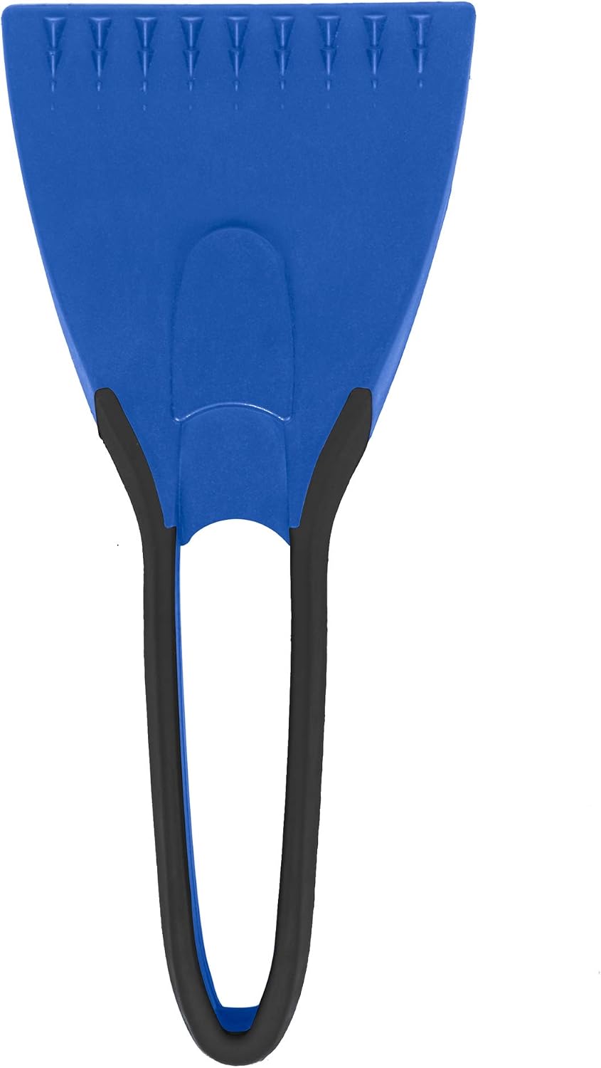 Motor Trend Compact Car Ice Scraper for Windshield – Durable Snow Scraper for Car with Comfort Grip, Windshield Scraper for Ice and Snow, Ideal Snow Removal Tool for Winter Car Kit