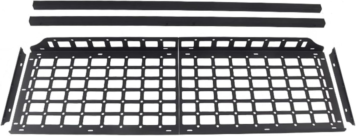 HIGH FLYING for Subaru Forester 2019-2024 Car Accessories Modular Storage Molle Panels System Trunk Shelf Luggage Storage Carrier Trunk Organizer Aluminum Alloy (Trunk Shelf)