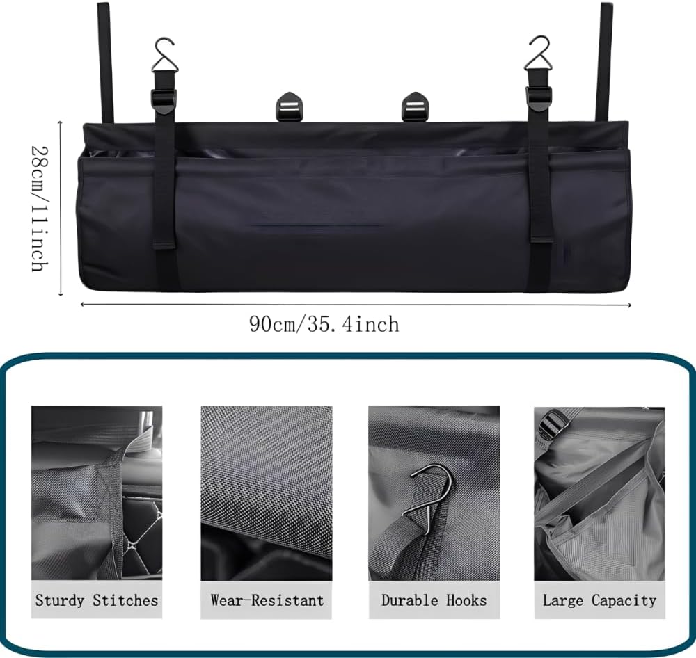 Car Trunk Organizer, Large Capacity Trunk Organizer for SUV