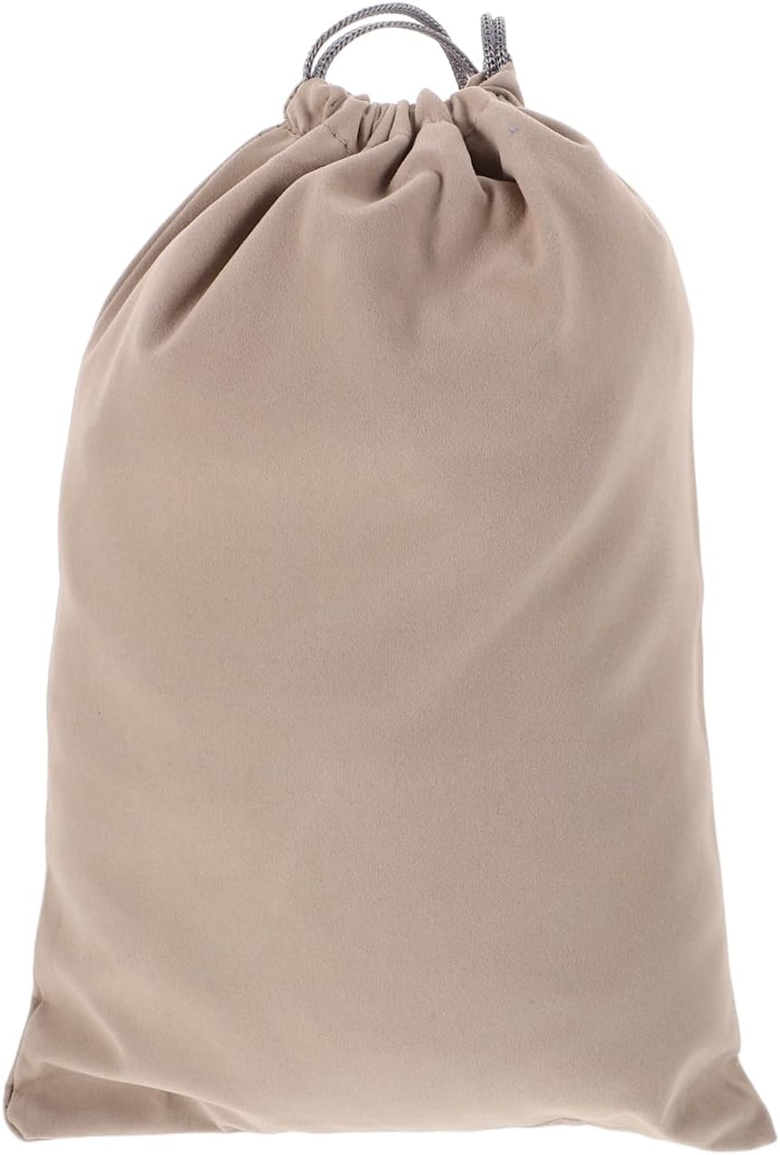 Drawstring Storage Bag for Car Vacuum Cleaner Tools Flocking Cloth Shoe Storage Bag Waterproof Scratch Cover Pouch for Travel Compact Organizer 11.81 X 7.87In