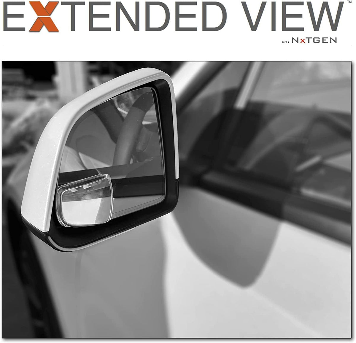 Blind Spot Mirrors- Compatible with Tesla Model Y Extended View - 2 Piece Set (Left & Right)