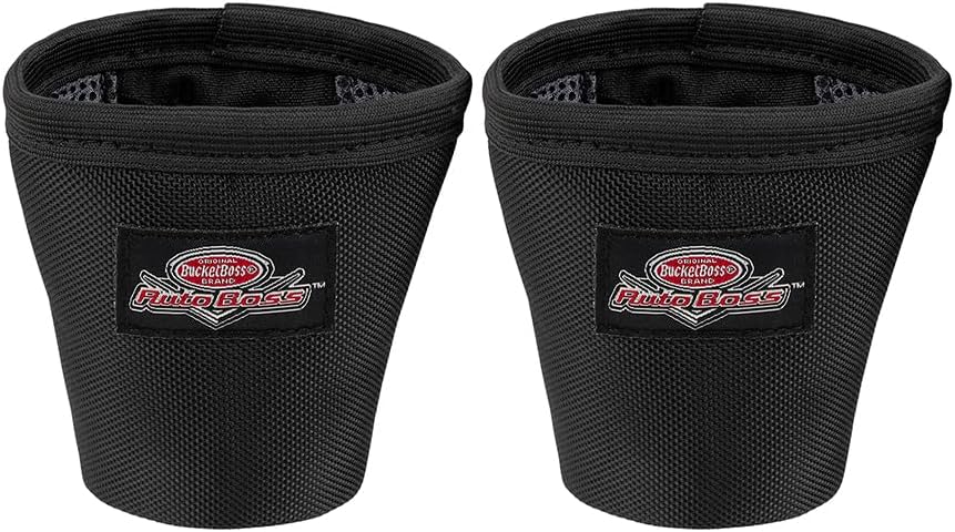 Bucket Boss - AutoBoss Cup Holder Organizer, Auto Boss (AB30100) , Black