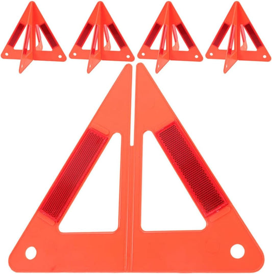 Emergency Roadside Warning Triangle Reflectors 5pcs for Vehicle