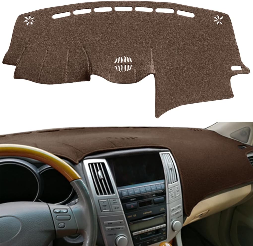 Dash Cover Mat for Lexus RX330 RX350 RX400h (Beige) F82