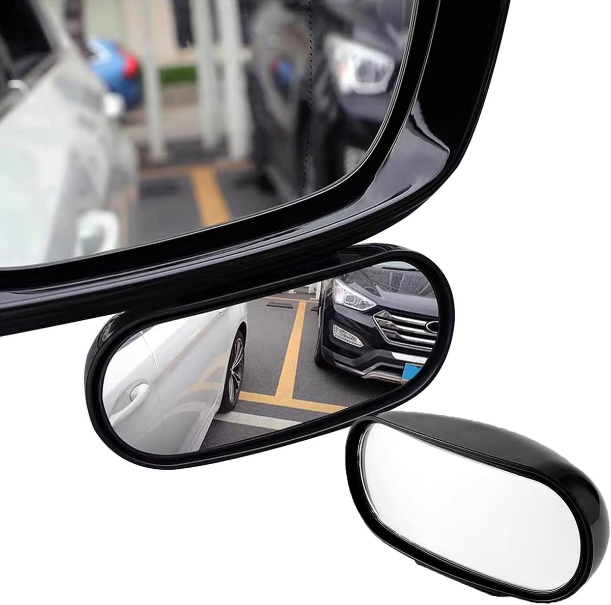 360 ° HD Blind Spot Car Mirror 2Pcs Blind Spot Car Rearview Stick on Mirror