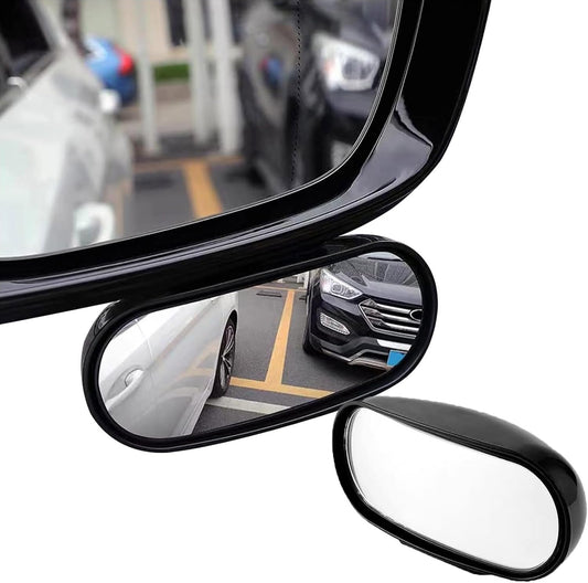 360 ° HD Blind Spot Car Mirror 2Pcs Blind Spot Car Rearview Stick on Mirror