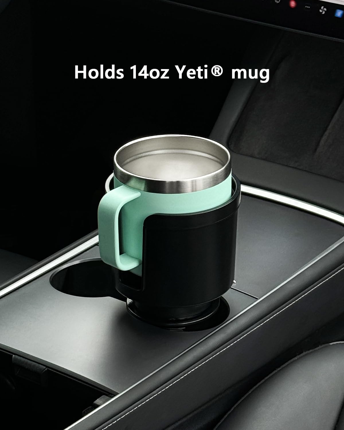 SEVEN SPARTA Car Cup Holder Expander for 32-46oz Large Bottles & Tumblers