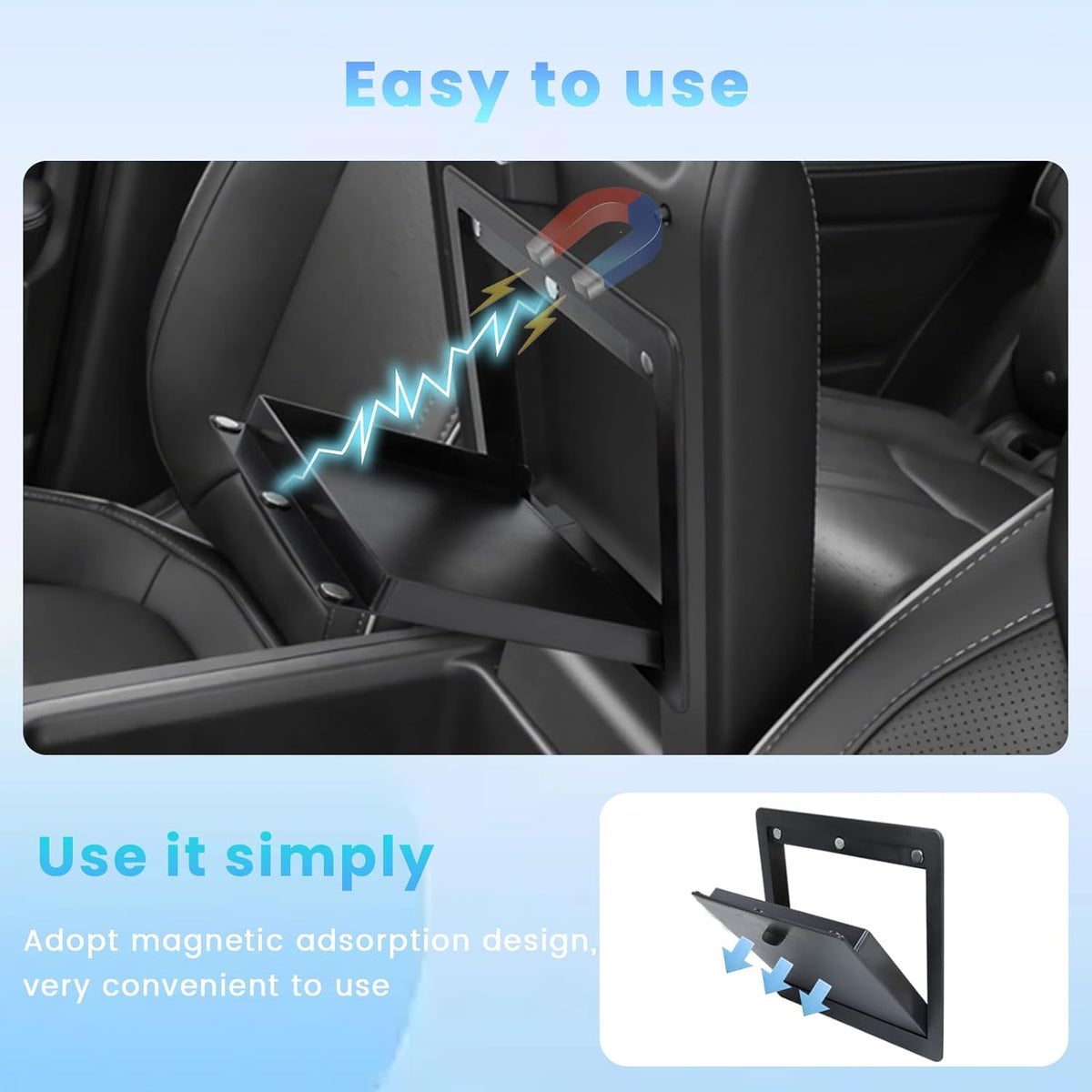 3PCS Center Console Organizer for 2023-2026 Honda Pilot/26 Passport