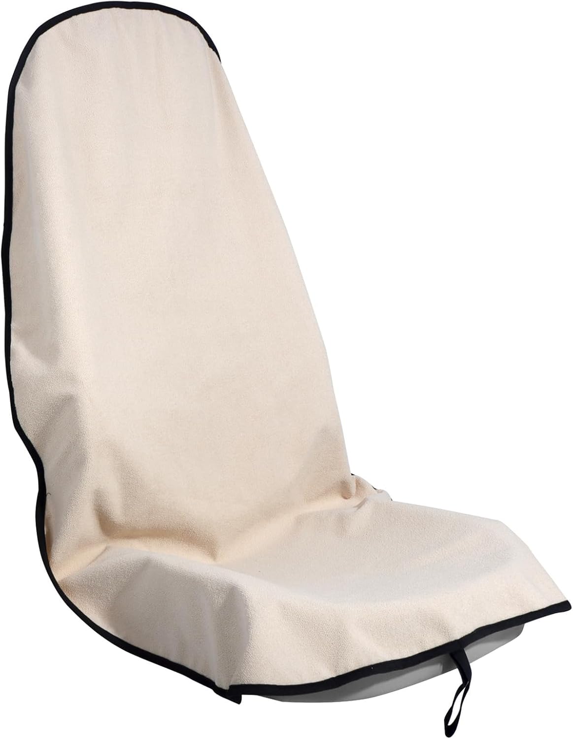 Car Seat Cover Protector Front Seats,for Gym Workout,Running,Swimming,Beach and Hiking,Waterproof Sweat Towel Bucket Seat Covers for Cars SUV Trucks (Beige, 1Pcs)