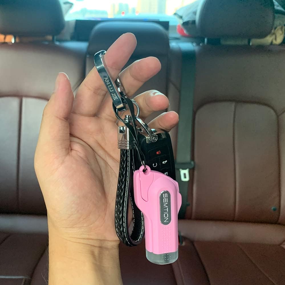 Window Breaker Seat belt Cutter 2 in 1 Car Glass Breaker Emergency Escape Tool, Pink-2pcs