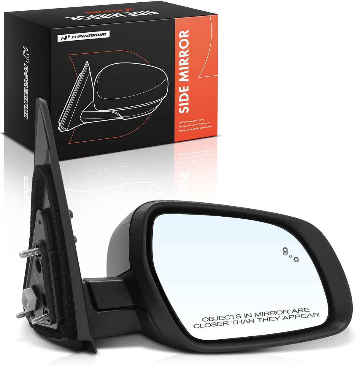 A-Premium Passenger Side Power Door Mirror Compatible with Hyundai