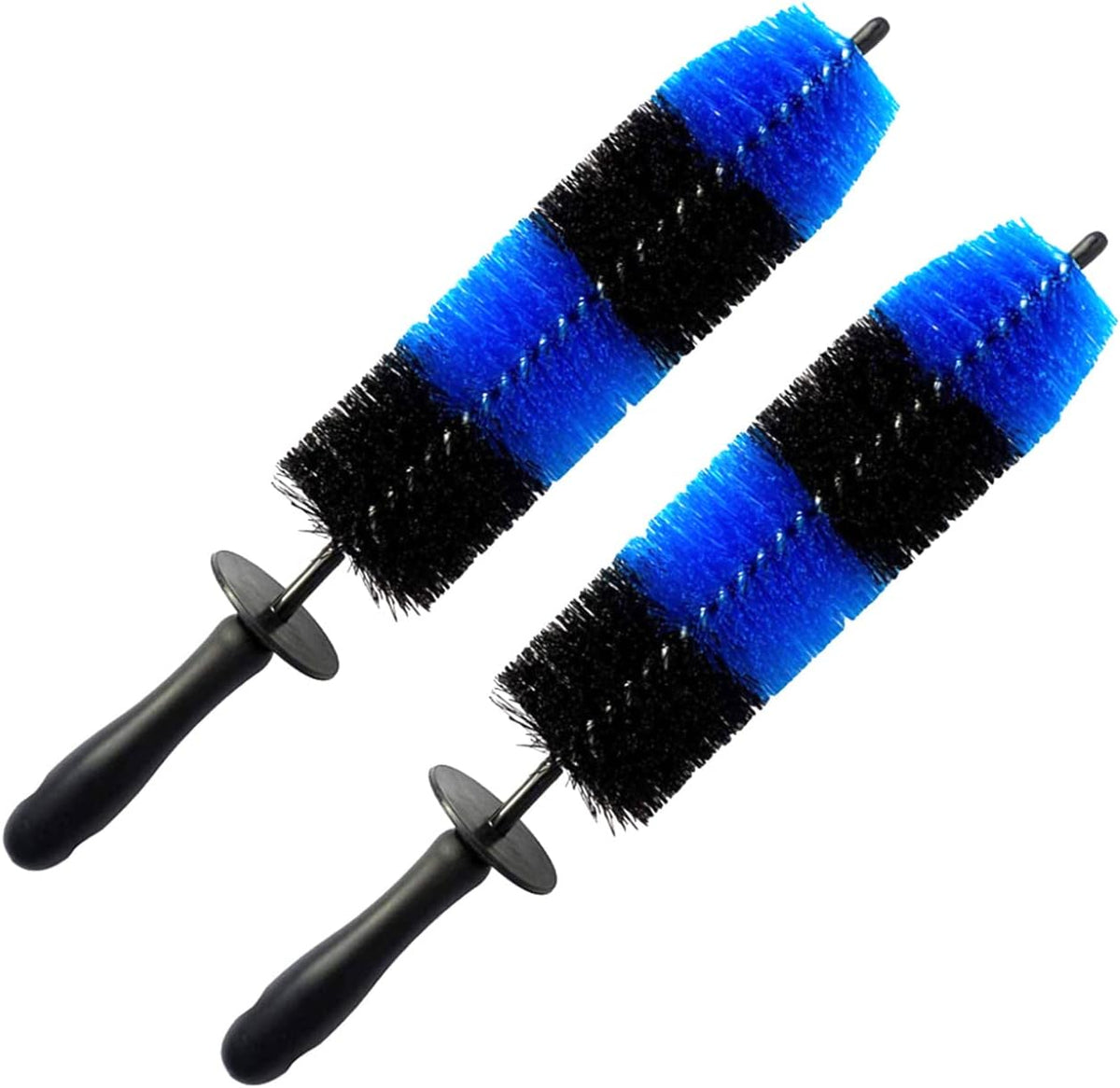 MaximalPower 18’’ Long Wheel Barrel Brush for Car Wheel Rim Detailing Brush - Car Brush Tire Detail Brush Soft Bristle Multipurpose for Exhaust Tips Motorcycles (Red Brush x1)