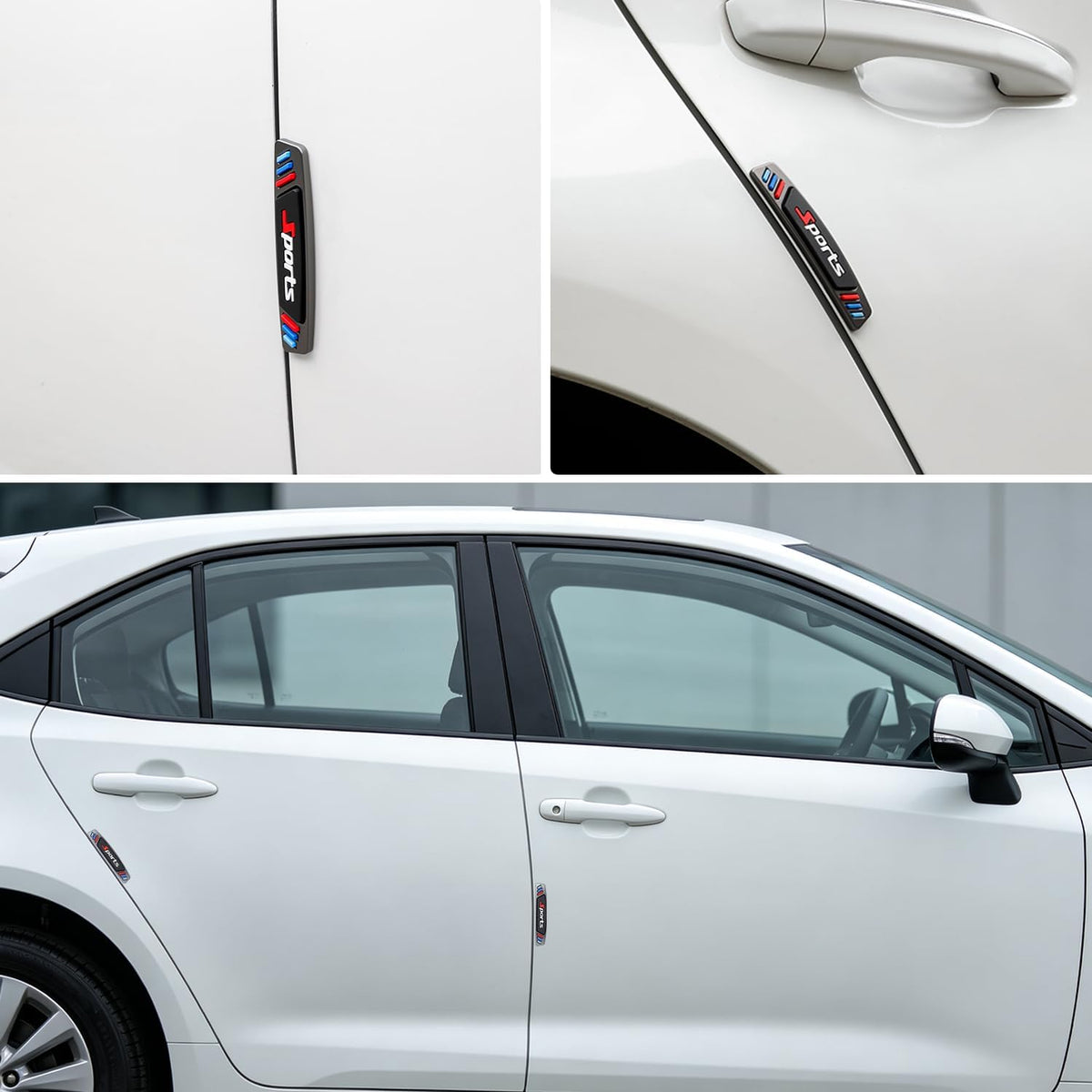 4Pcs Dent Prevent Car Door Protector, Car Door Edge Guards