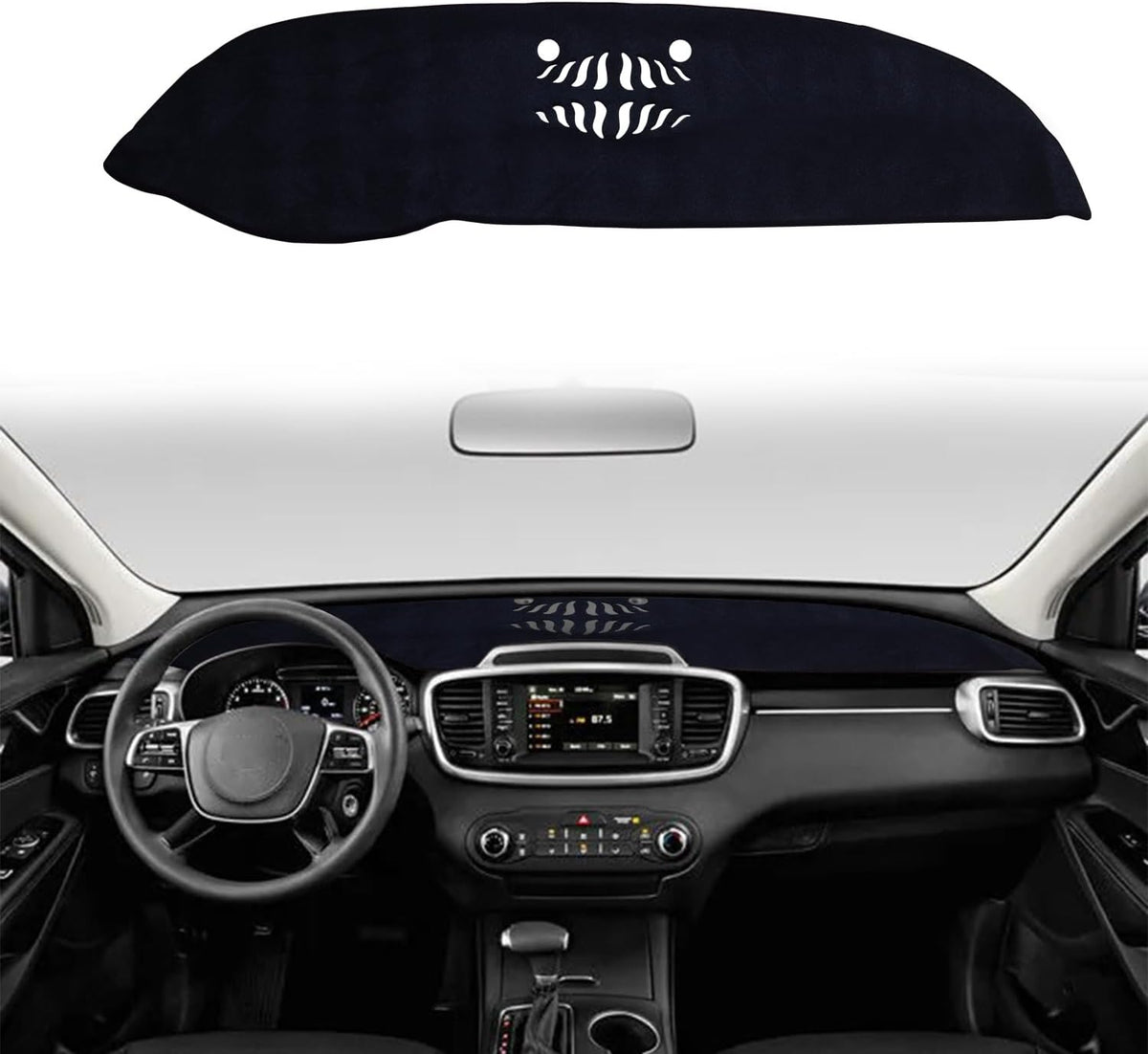 Dashboard Cover Dash Mat for Sorento 2016 2017 2018 2019 2020 Custom Fit Dash Board Sunshade Non-Slip Dash Board Protector Anti-Glare Interior Accessories