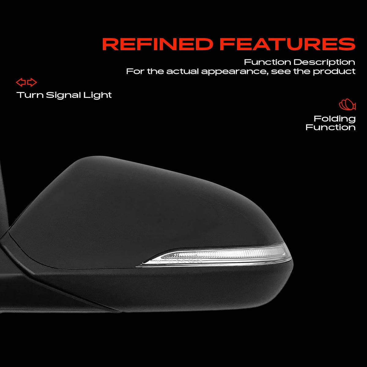 A-Premium Driver Side Power Door Mirror Compatible with Hyundai