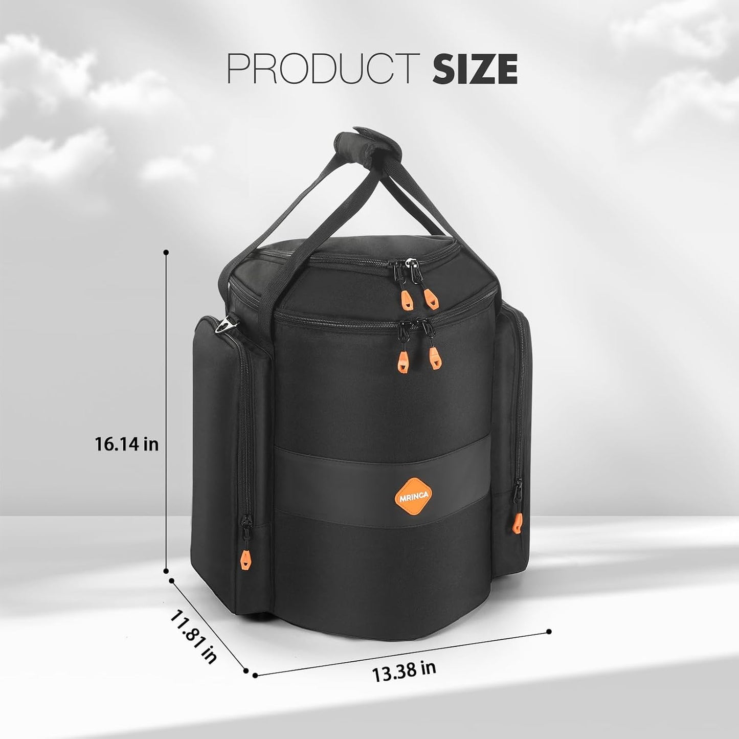 Carrying Case Compatible with Bose S1 Pro/S1 Pro+, Protective Cover Bag with Shoulder Strap, Durable Design for PA System Speaker, Microphones, Charger & Accessories
