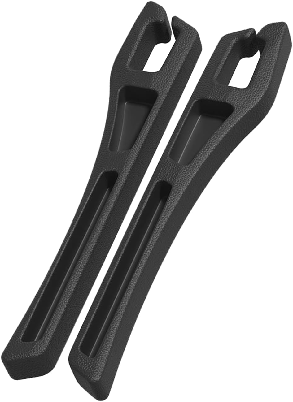 2PCS Car Seat Gap Filler Organizer,Multifunctional Car Gap Filler Organizer Storages Function ,Universal Console Catcher Between Seats Cars Interior Accessories (Balck)