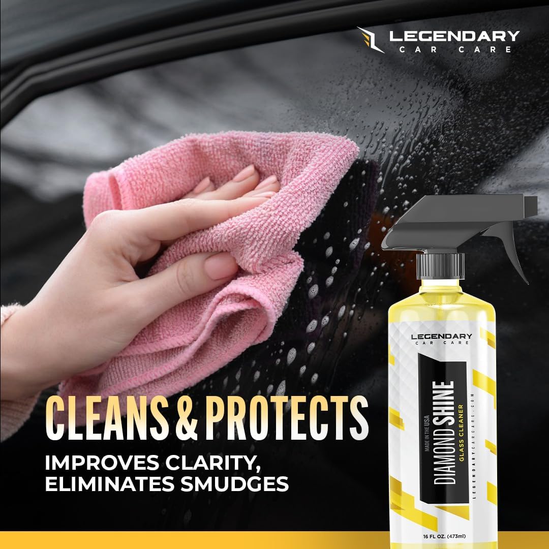 Legendary Car Care Bundle - Glass Cleaner 16oz & Tar & Sap Remover 16oz
