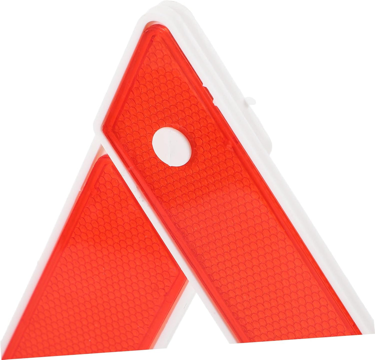 ERINGOGO Red Triangular Warning Sign for Roadside Parking, Easy Setup