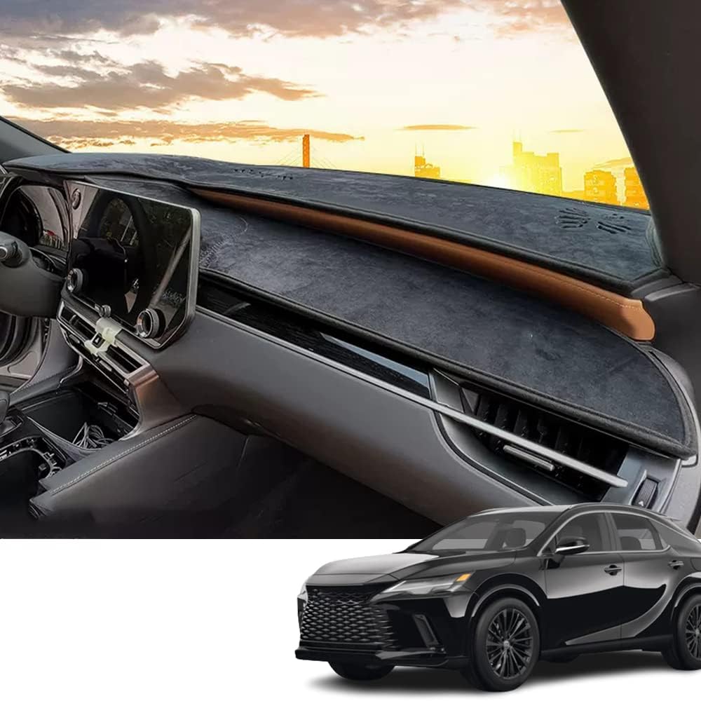 Flannel Dashboard Mat for Lexus RX 350/350h/450h+/500h 2023,No HUD