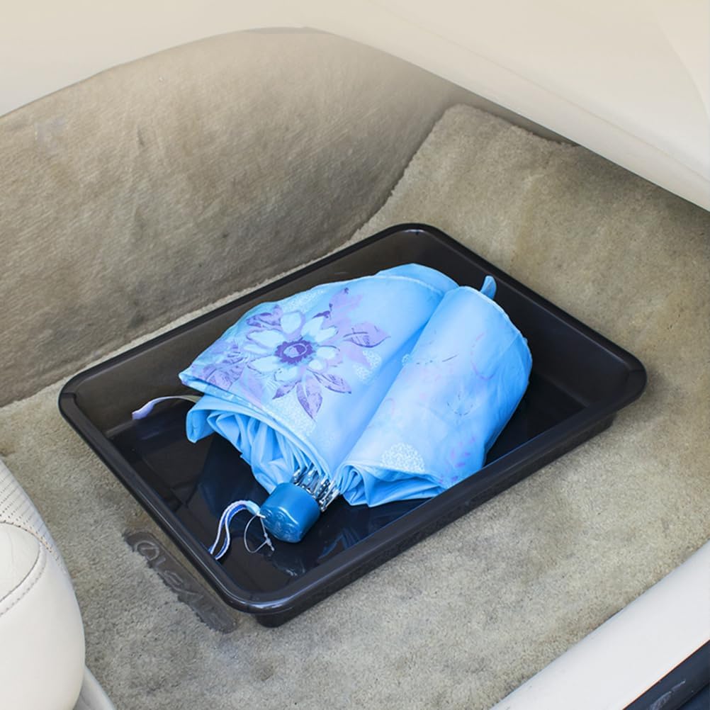 iplusmile Car Trunk Storage Box under Seat Car Storage Organizer Holder Multi-Use Container for Shoes Umbrellas and Accessories 12.99 X 9.84 X 1.96 in