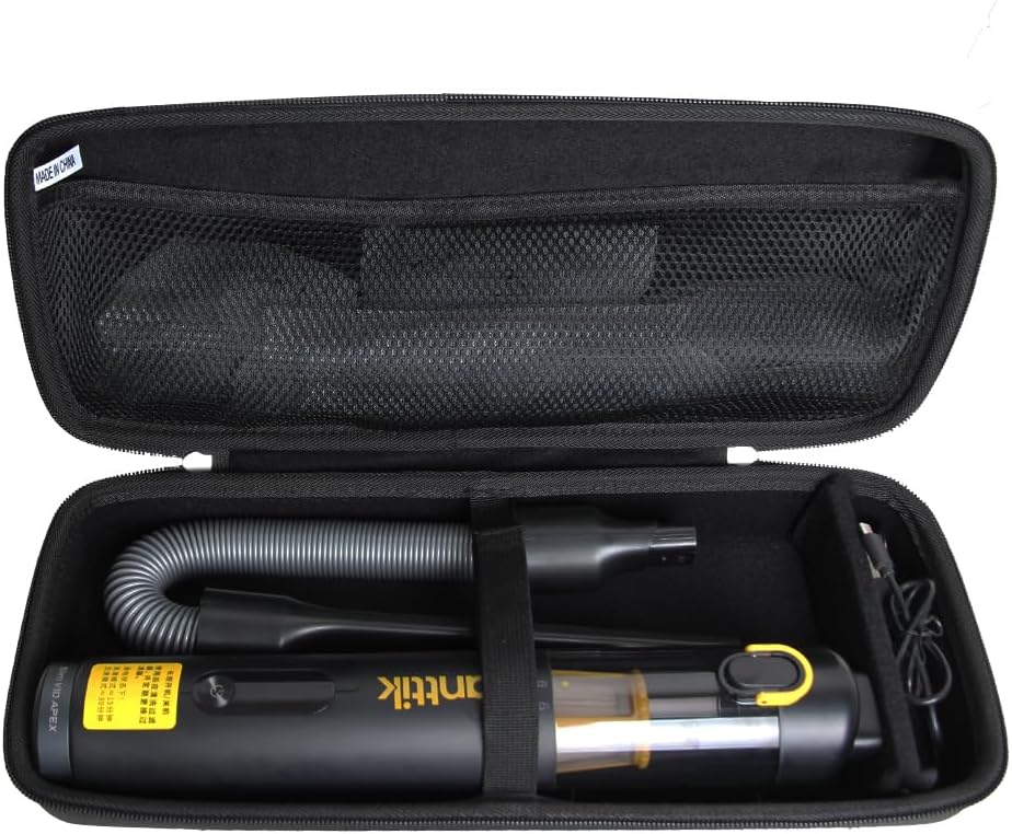 Hermitshell Hard Travel Case for Fanttik Slim V8 Apex / V8 Mate / V10 Apex / V10 Mate Car Vacuum Organizer (Only Case)