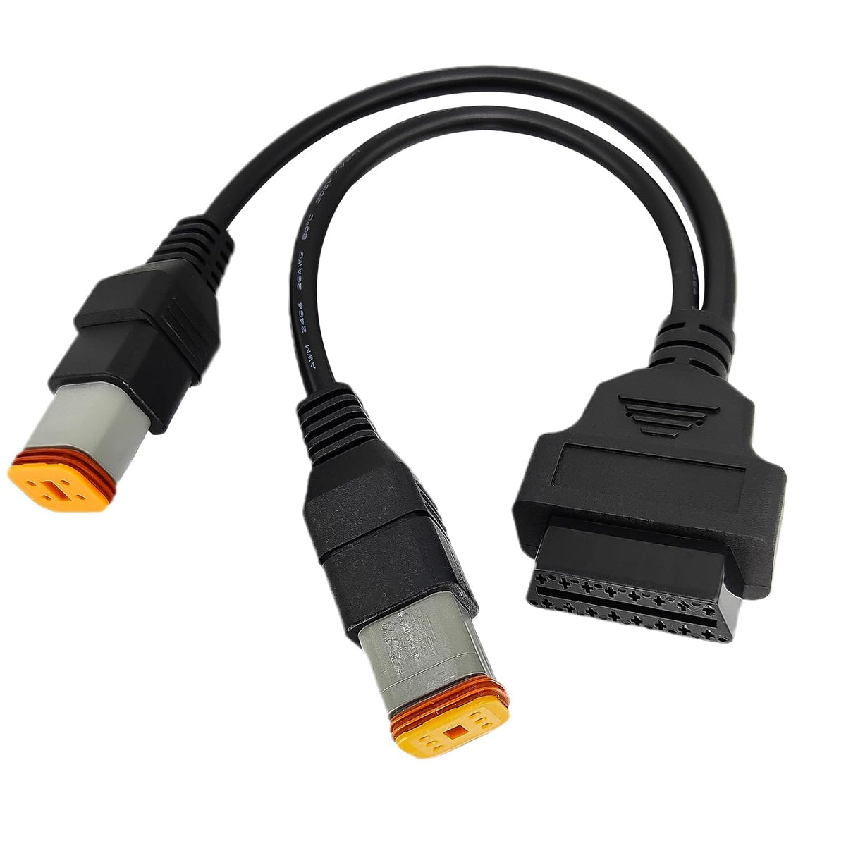 OBD2 Adapter for Harley Davidson 4 Pin 6 Pin 2 in 1 Diagnostic Cable