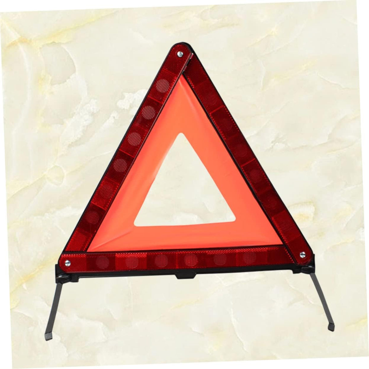 Gatuida Warning Triangle Sign for Vehicles Emergency Kit Reflective Collapsible Design Roadside Triangle
