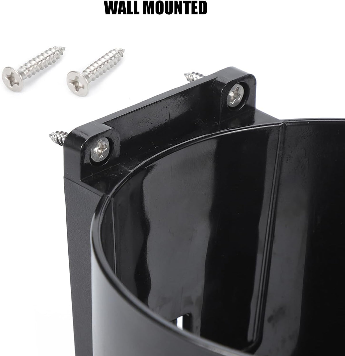Large Wall Cup Holder, Universal Multi Size Mug Holder (2-Pack)