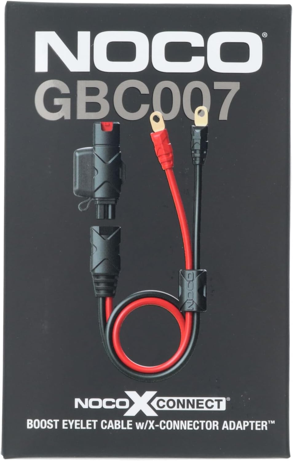 NOCO GBC007 18.5-Inch Boost X-Connect Adapter Extension Cable for GB20, GB40, GB50 and GBX45 UltraSafe Lithium Jump Starters