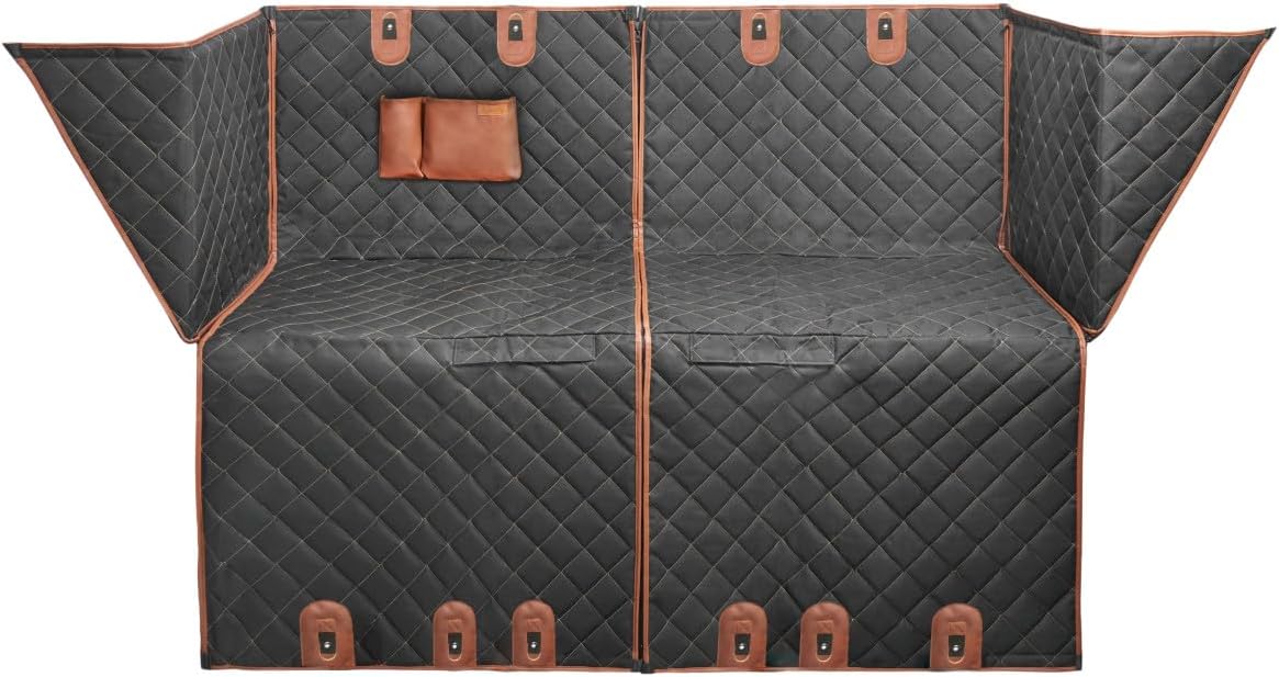 Owleys Back Seat Extender for Dogs Premium Dog Hammock for Car | Pet Cover for Dogs | Dog Covers for Cars Back Seat