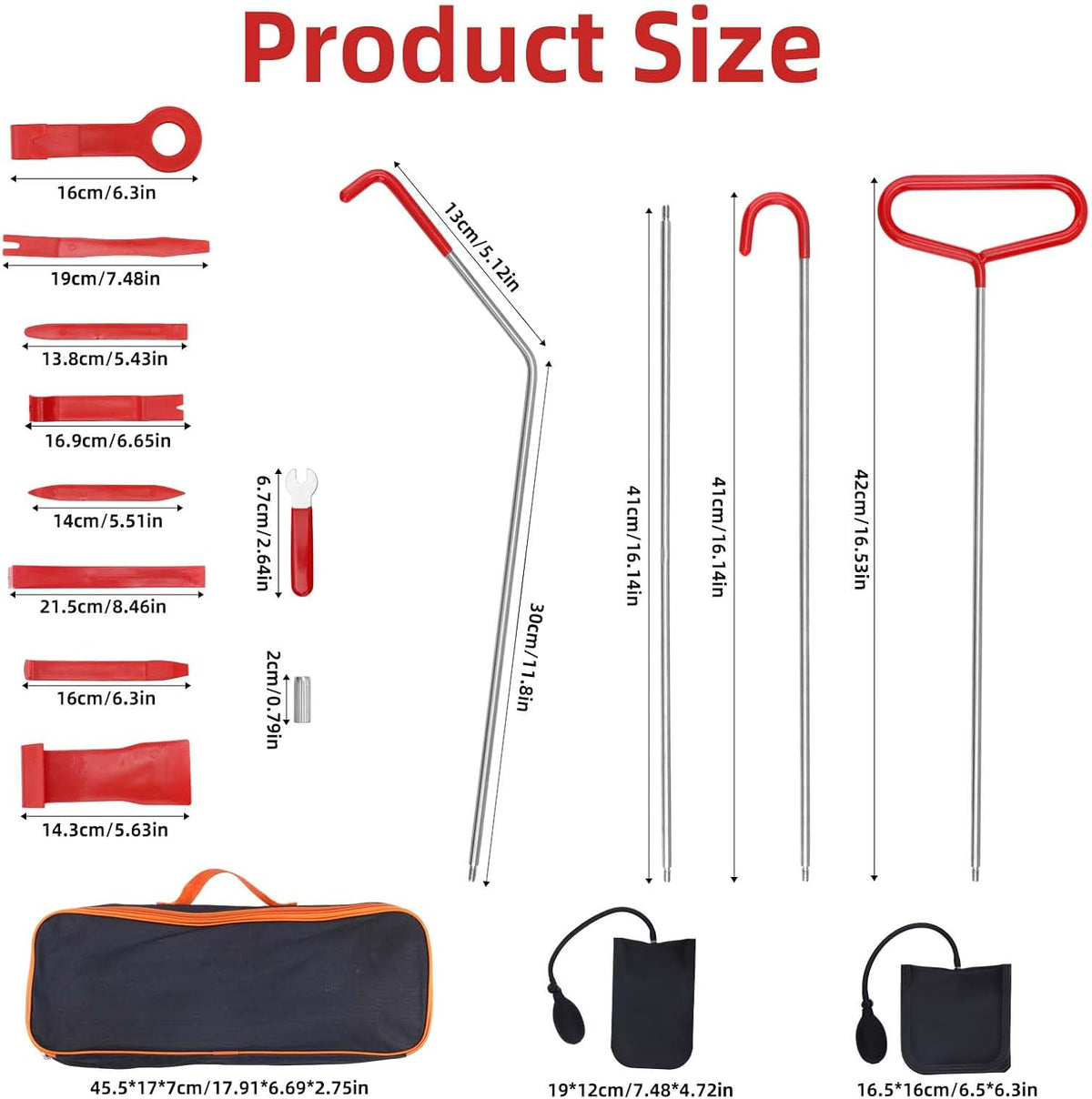 20pcs Car Tool Kit,Automotive for Vehicles Repair and Emergency