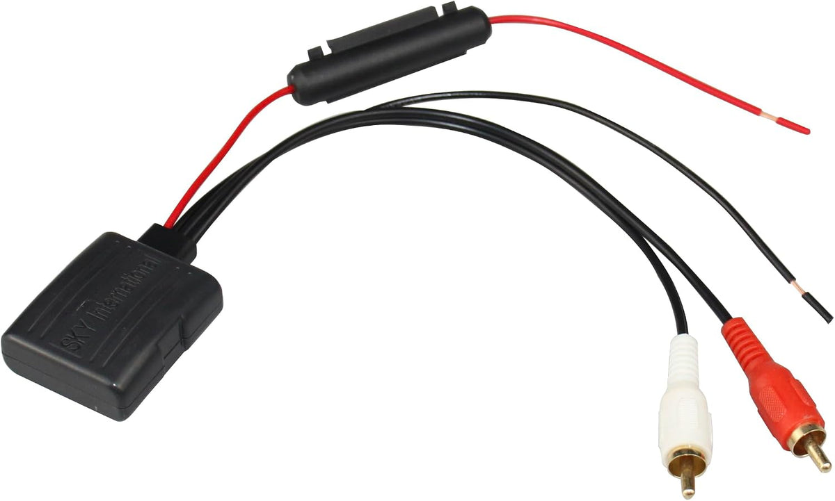 Bluetooth Module 2RCA Input for Car Stereo Wireless Play for Any Device with Bluetooth Function