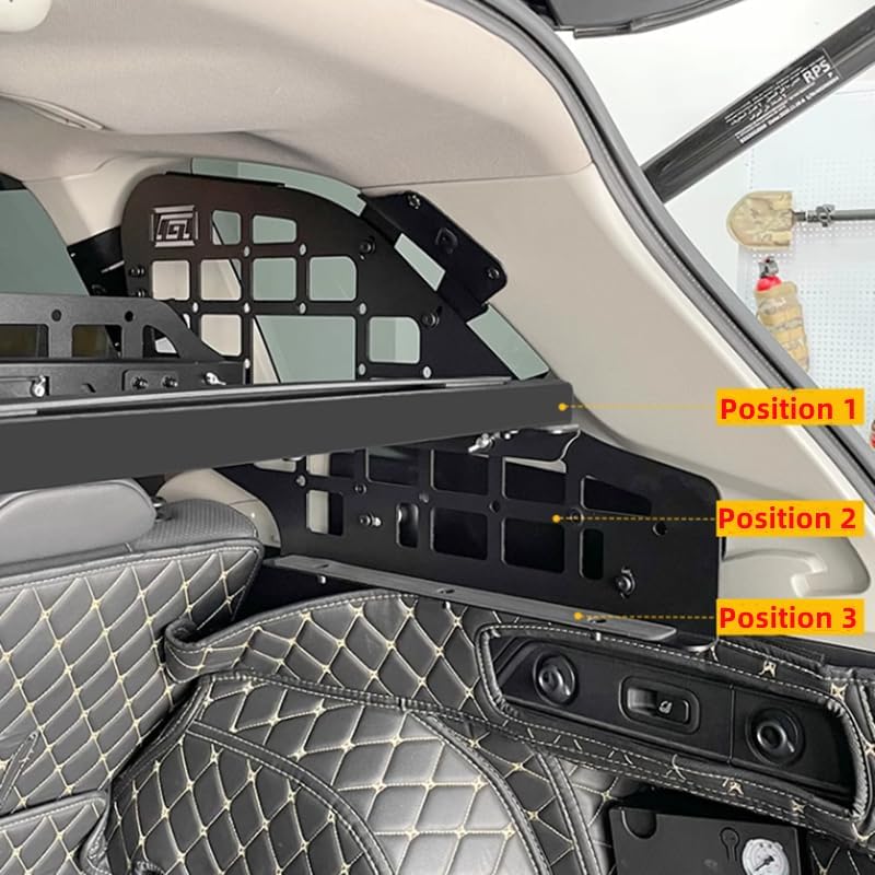for Subaru Forester 2019-2024 Car Rear Trunk Molle Storage Panel Organizer Car Accessories Gathering Zone