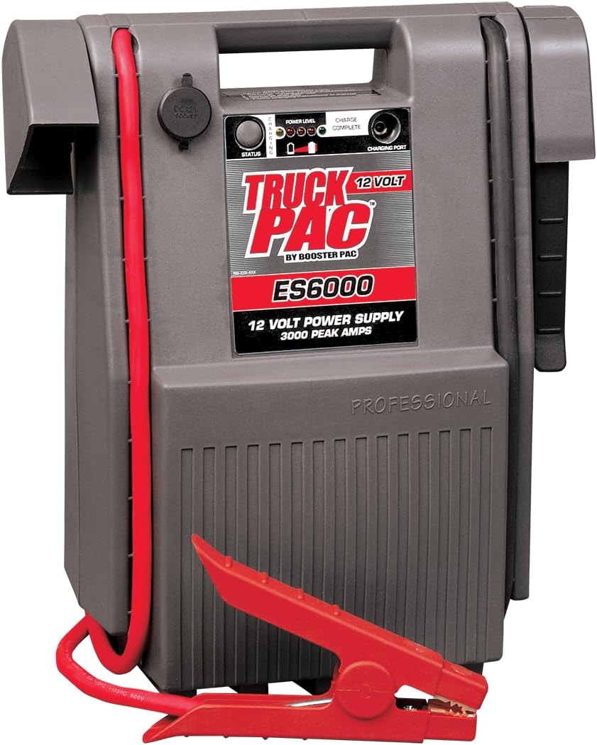 Clore Automotive Booster PAC ES5000 1500 Peak Amp 12V Jump Starter