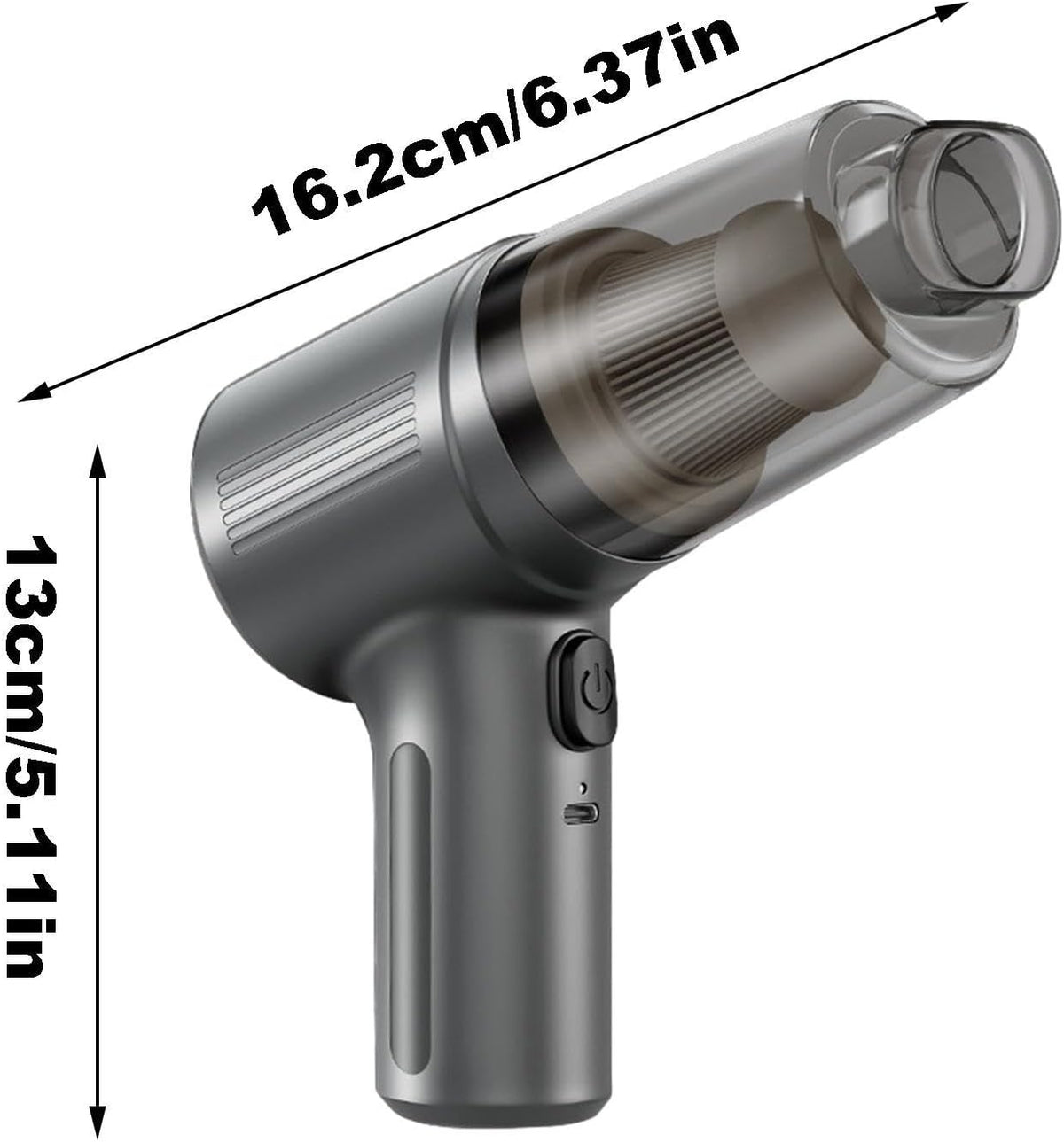 Car Cordless Vacuum Cleaner Compact Handheld Car Vehicle Vacuum