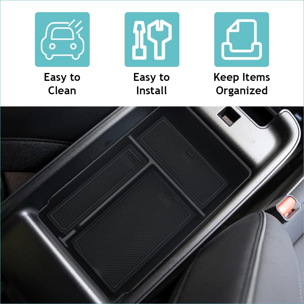 BestEvMod Armrest Storage Box for 2022-2026 Hyundai Ioniq 5 (V2)