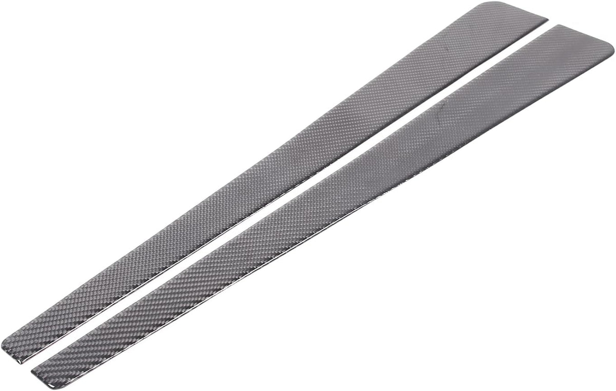 Compatible with Soft Carbon Fiber Car Door Sill Guards for Chevrolet Corvette C5 Z06 1998-2004,Door Entry Guards Sill Scuff Cover Panel Step Protector,Pedal Protector Cover