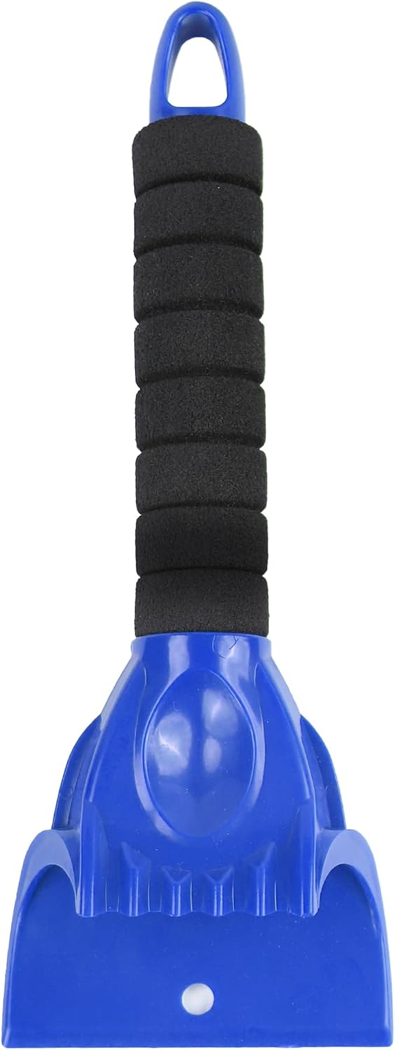 Goodyear Ice Scraper – Heavy-Duty Ice Breaker Teeth, Extra-Wide Blade for Efficient Snow & Ice Clearing, Comfortable Soft Grip Handle – Perfect for Winter Car Care