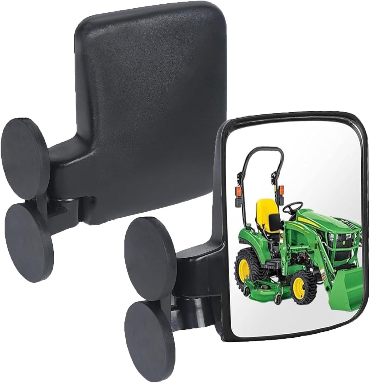 Magnetic Tractor Side View Mirrors for Kubota Mahindra John Deere