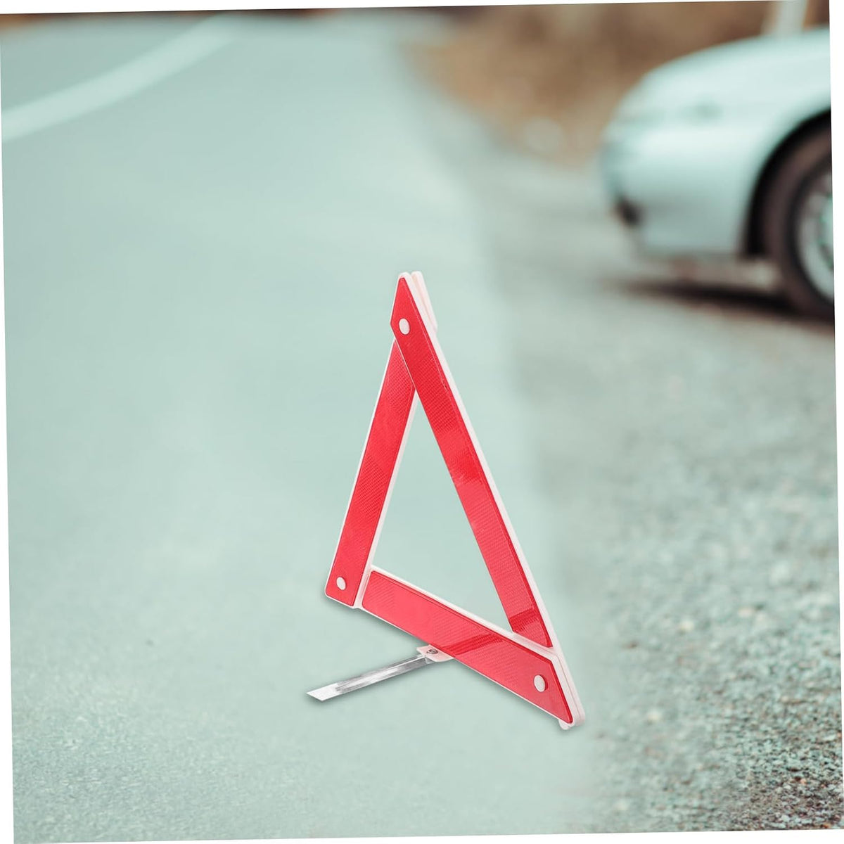 Folding Reflective Warning Triangle for Driver Vehicle Emergency Use