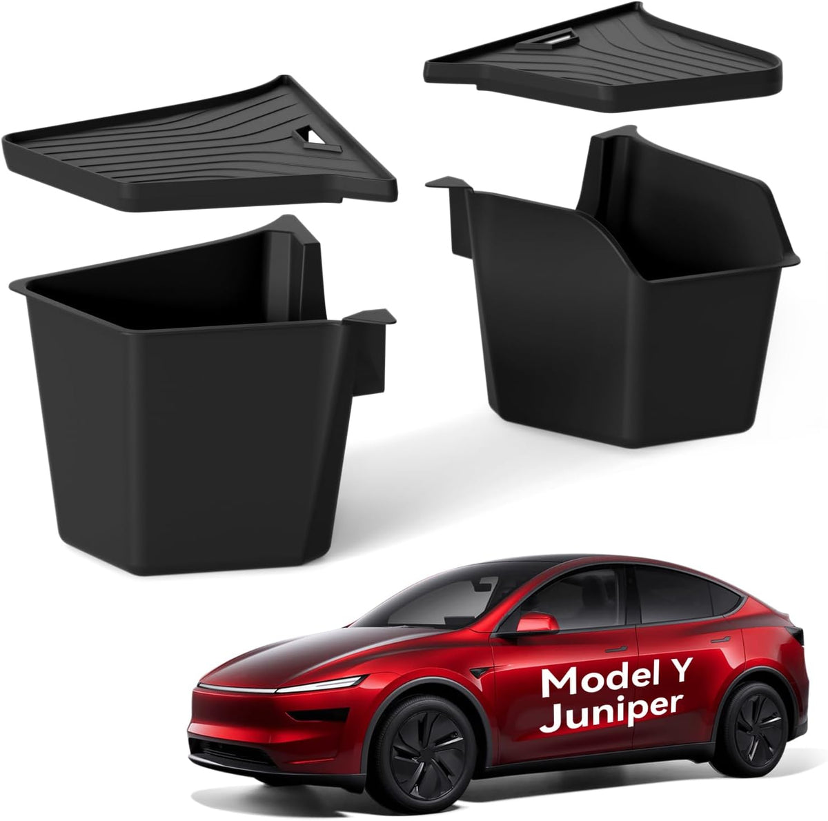 for Tesla Model Y Juniper Accessories 2025-2026 Trunk Storage Bins