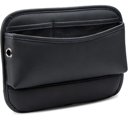 MARCHFA Car Seat Side Pocket Organizer Car Pocket Pouch for Seat, Door, Console, Car Seat Gap Filler Organizer Multifunctional Car Organizer Accessories for Phone Sunglasses Keys Cards (Large)