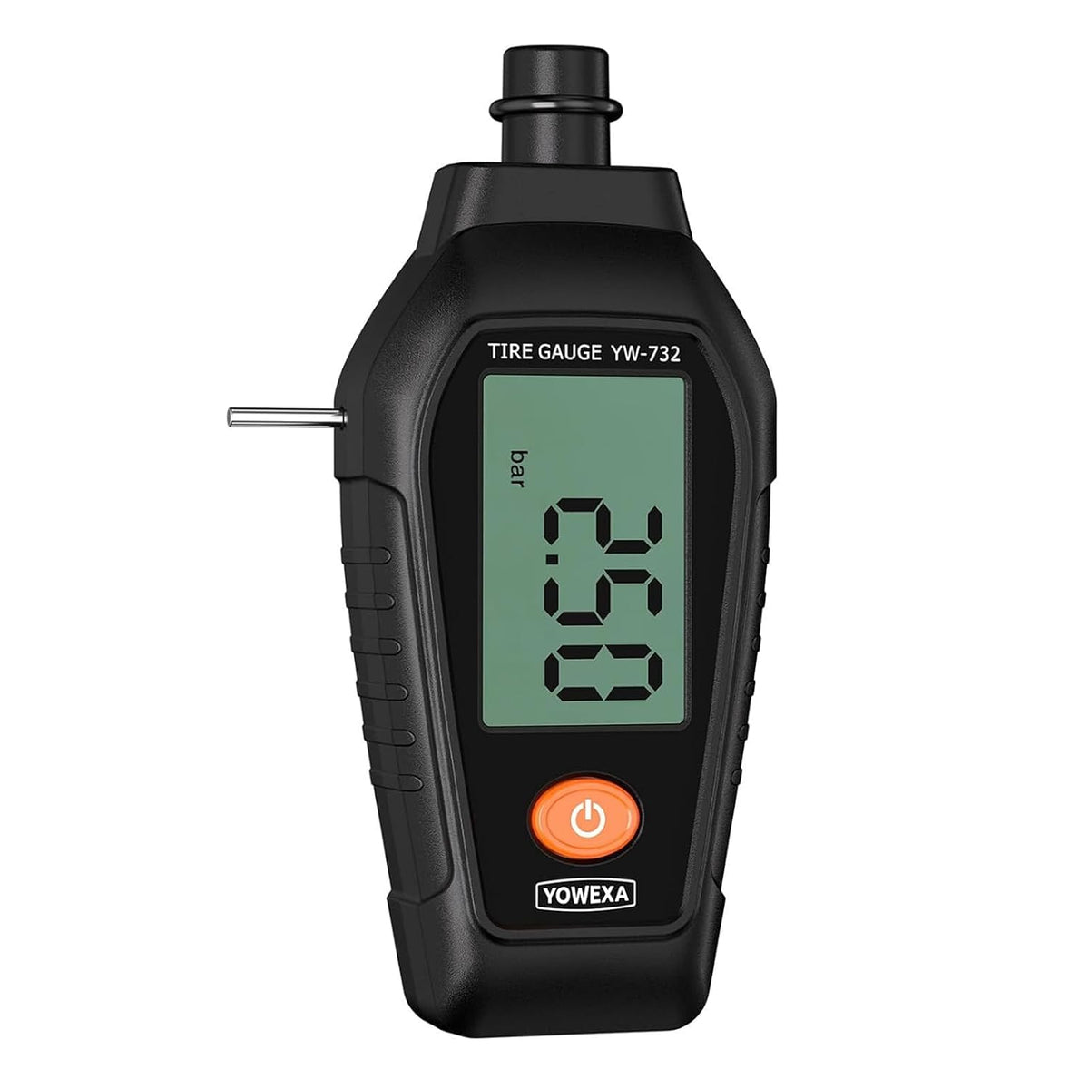 Digital Tire Pressure Gauge with LCD Display Tire Treads Depth & Pressure Meter Easy to Use for Car Motorcycle & Bike
