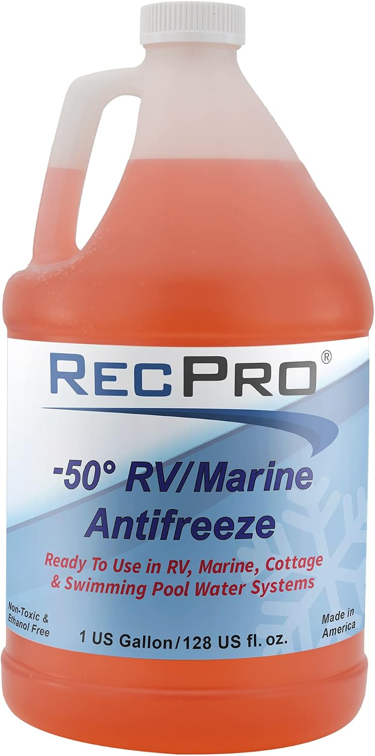 RecPro RV Antifreeze -50°F Protection Non-Toxic (2 Pack)