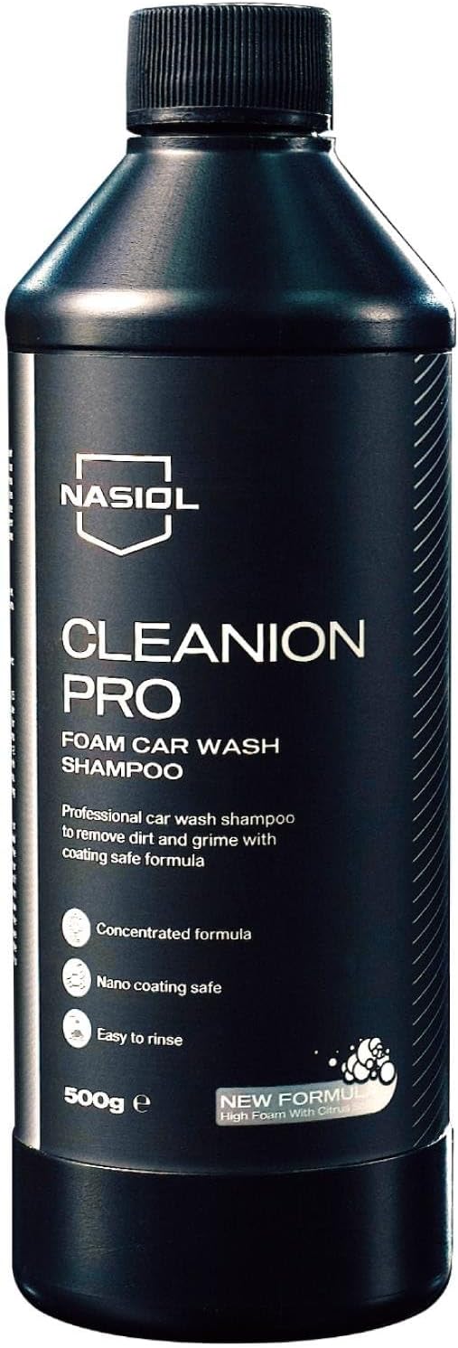 Nasiol Car Nano Protection and Cleaning Package Standard-Advantage Set-(Rain Repellent, Ceramic Coating, Plastic Surface Protection, Fabric Surface Protection, Car Shampoo, Microfiber Cloth)