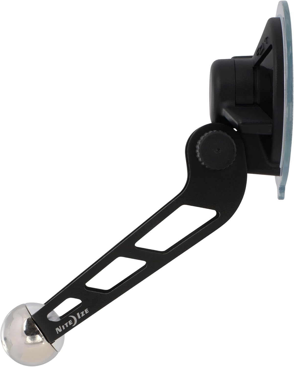 Nite Ize Steelie Windshield Mount - Phone Holder for Car Windshield - Alternative to Car Dashboard & Vent Phone Mounts - Compatible with Steelie Magnetic Mounting System - Black
